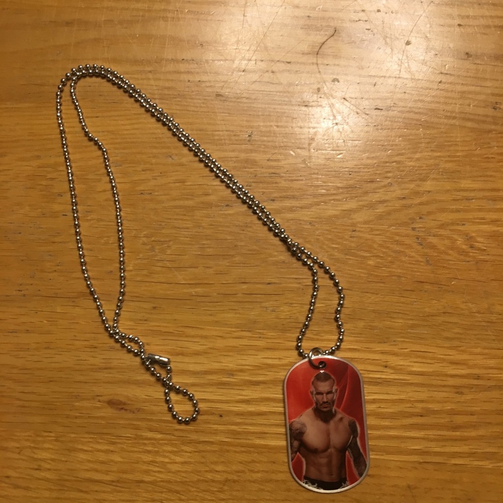 WWE dog tags